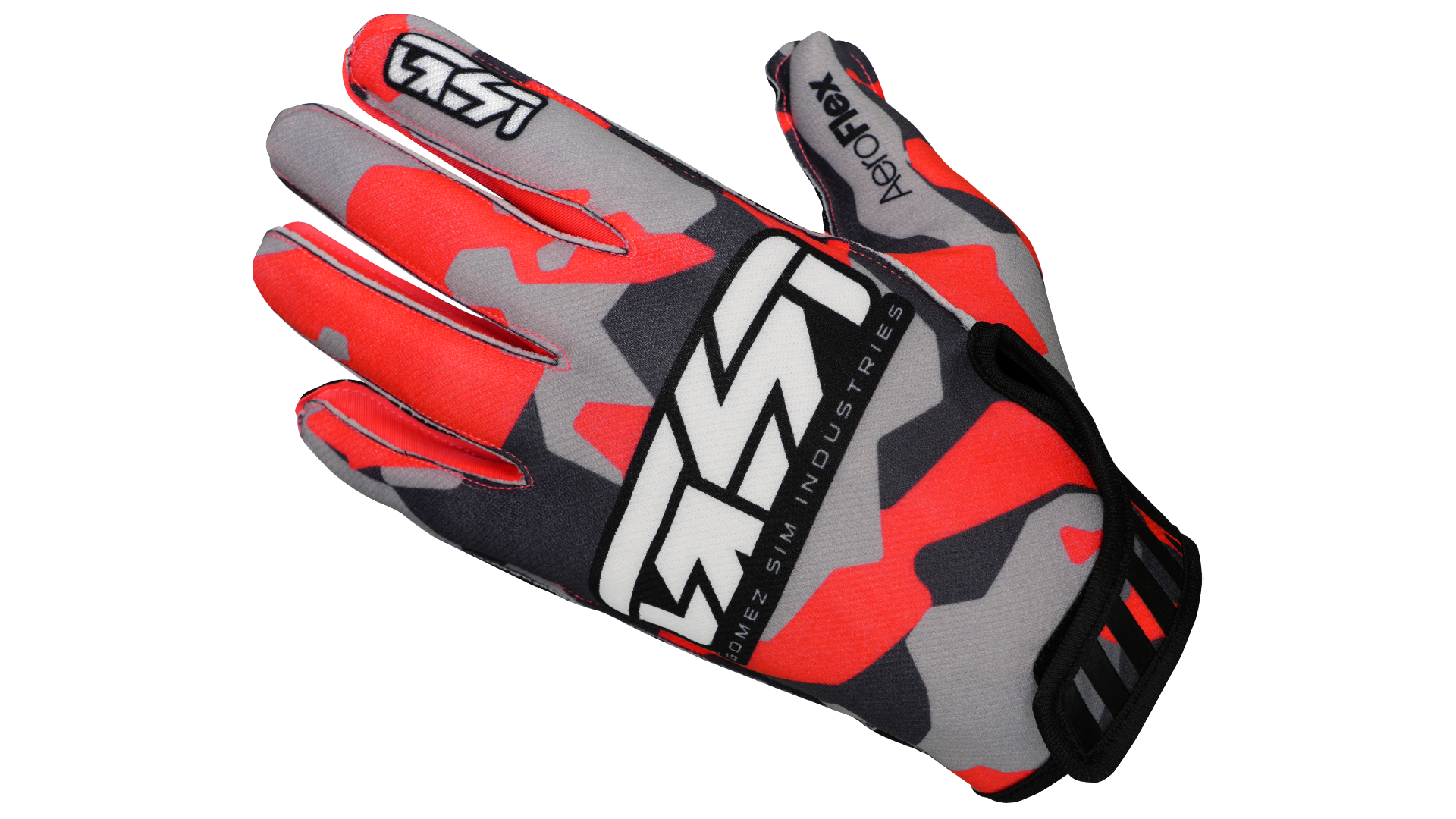 "Track Camo" AeroFlex Shorty Gloves