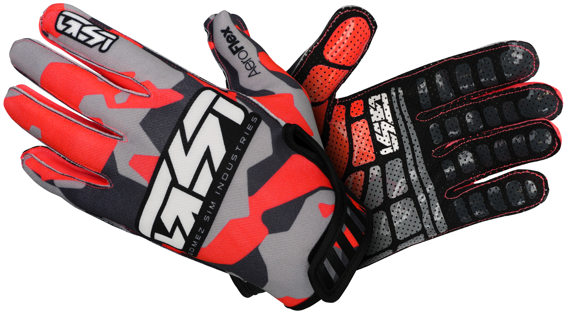 "Track Camo" AeroFlex Shorty Gloves